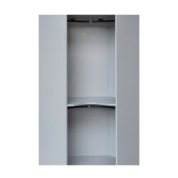 Polygon - Corner Wardrobe - Gray