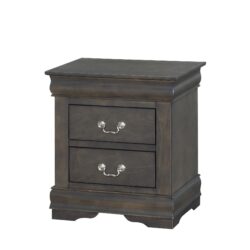 Louis Philippe - Nightstand - Dark Gray