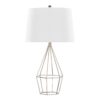 Diana - Contemporary Table Lamp (Set of 2) - Polished Nickel / Black Satin - Image 2