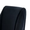Modern Simple Velvet Dining Chair Set With Gold Metal Legs (Set of 4) - Black - Image 15