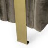 Comfy 3 Sofa With Tufted Back And Arm, Modern For Living Room - Gray - Image 12