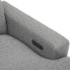 Power Recliner Corner Sofa Home Theater Reclining Sofa Sectional Couches With Storage Box, Cup Holders, USB Ports And Power Socket For Living Room - Gray - Image 21