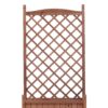 Raised Garden Bed With Trellis 2 Pack, Outdoor Planter Box & Plant Stand With Climbing Racks - Brown - Image 24