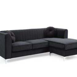 Delray - Sofa Chaise - Black