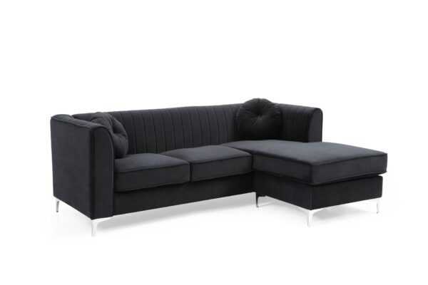 Delray - Sofa Chaise - Black