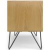 Hunter - TV Media Stand - Oak Veneer - Image 3