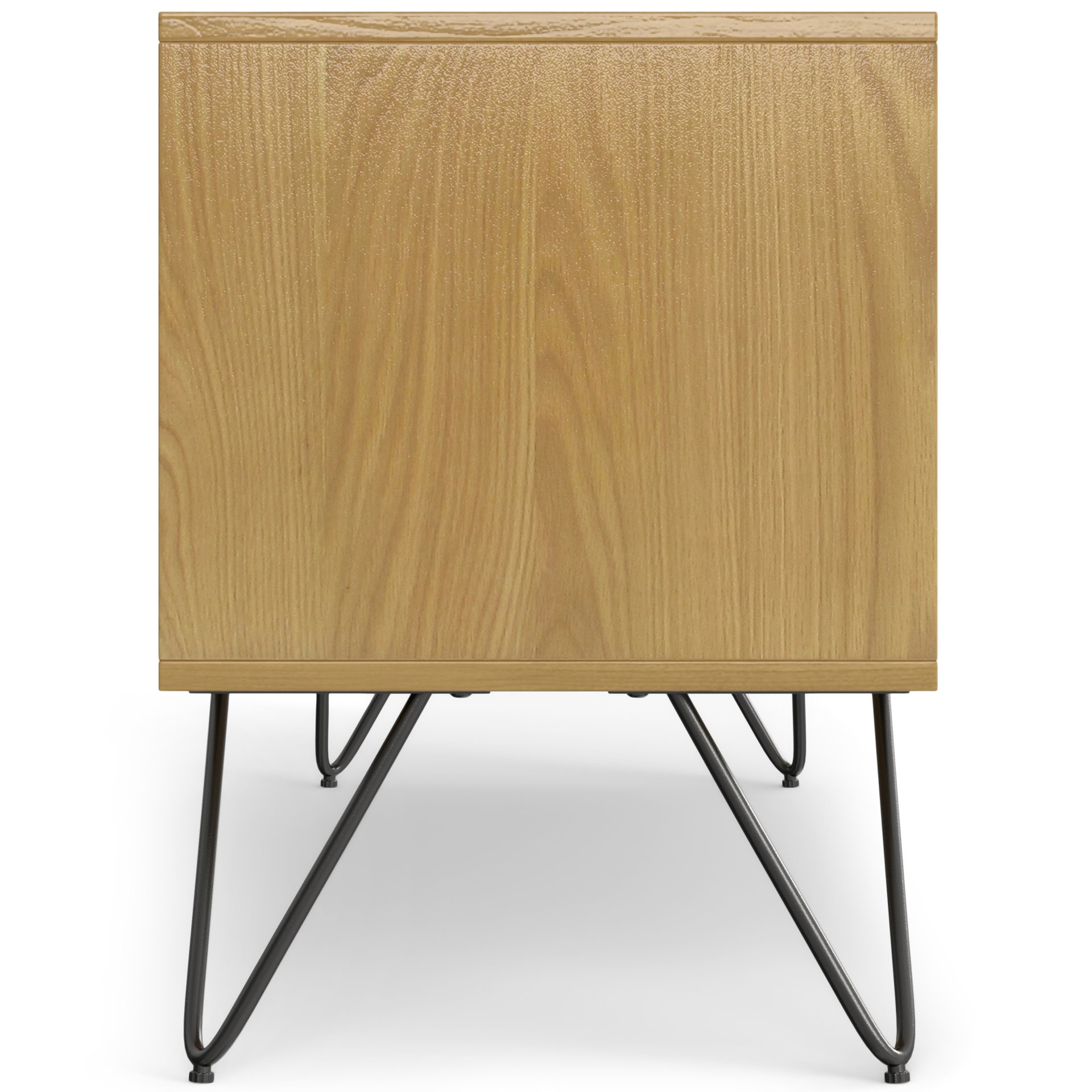 Hunter - TV Media Stand - Oak Veneer - Image 3