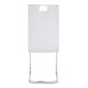 (Set of 4) Material Bow Shaped Chairs Adding Fashion To Minimalist And Contemporary Home Styles - White - Image 19