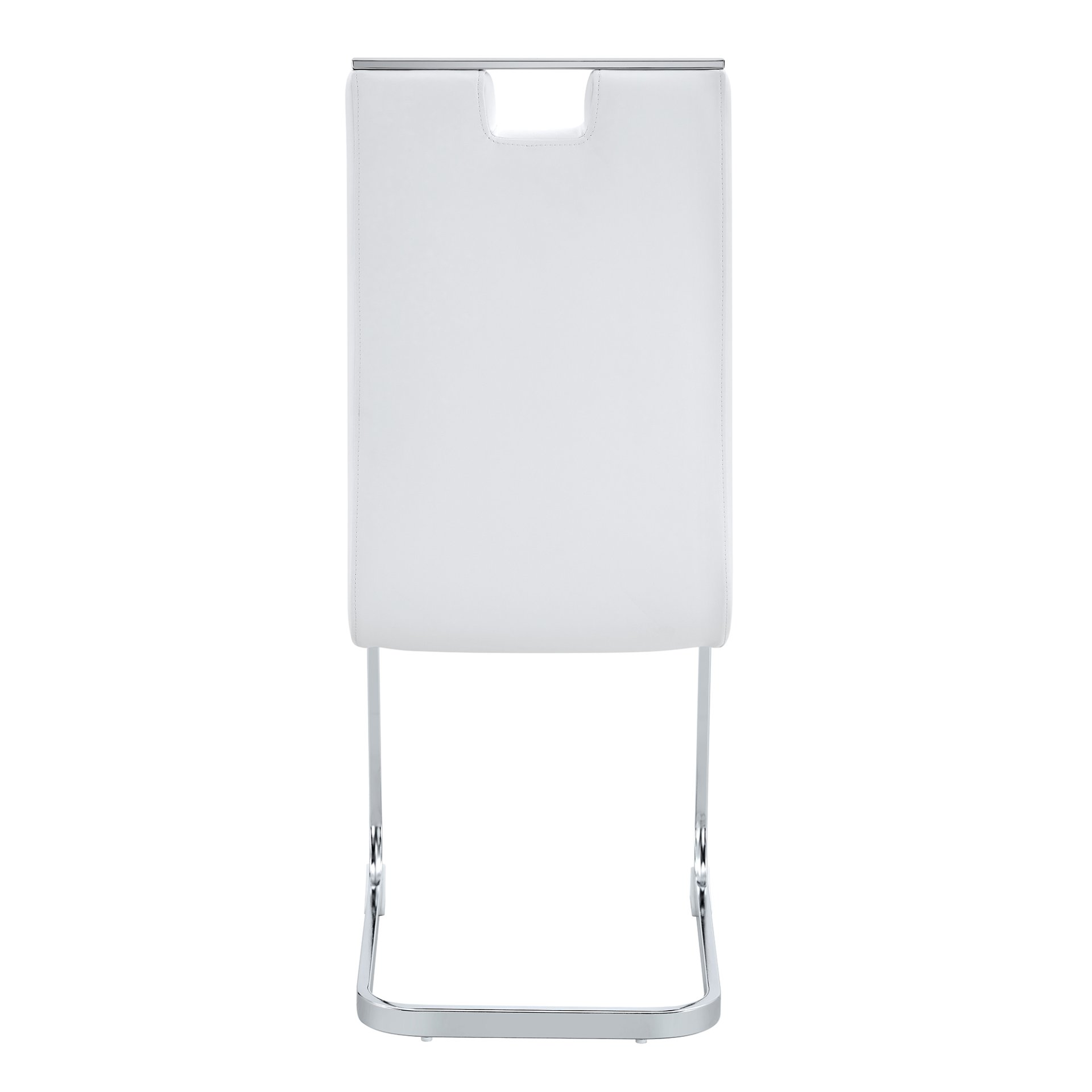 (Set of 4) Material Bow Shaped Chairs Adding Fashion To Minimalist And Contemporary Home Styles - White - Image 19