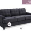 Sandridge - Sofa - Black - Image 5