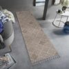 Guros - 2' X 8' Trellis Indoor / Outdoor Area Rug - Cream - Image 2