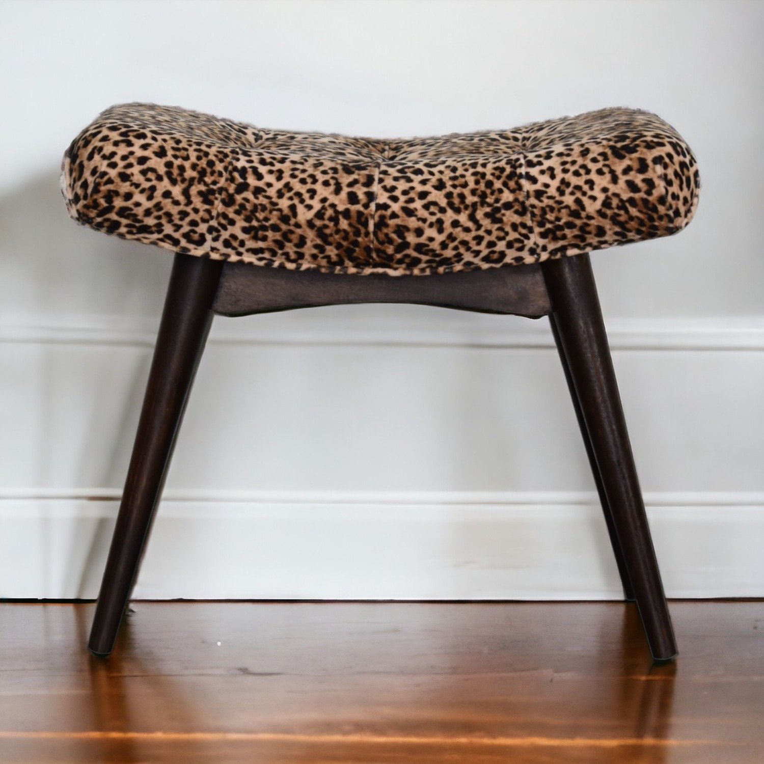 Curved Bench - Walnut - Image 12