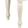 End Table With Storage Drawer - Antique White / Brown - Image 4