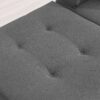 3 Piece Free Combination L Shaped Modular Sectional, Minimalist Floor Couch Set, Convertible Foam Filled Cloud Compressed Couch For Living Room - Gray - Image 22