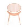 Elba - Modern Chair (Set of 2) With Mesh Seating - Orange - Image 5