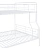 Full Long Over Queen Bunk Bed - White - Image 6