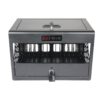 16 Bay Charging Cabinet For Laptop book, Locking Charging Station - Black - Image 4