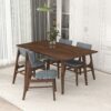 Carlos - Solid Wood Table - Brown - Image 10