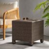 Puerta - Minimalist Style Accent Table - Brown - Image 7