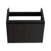 Modern 24" Bathroom Vanity With Ceramic Basin, Wall Mounted Sink Combo Cabinet - Black - Image 14