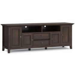 Amherst - Wide TV Media Stand - Brunette Brown
