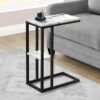 Accent Table C - Shaped, Contemporary And Modern - White - Image 10