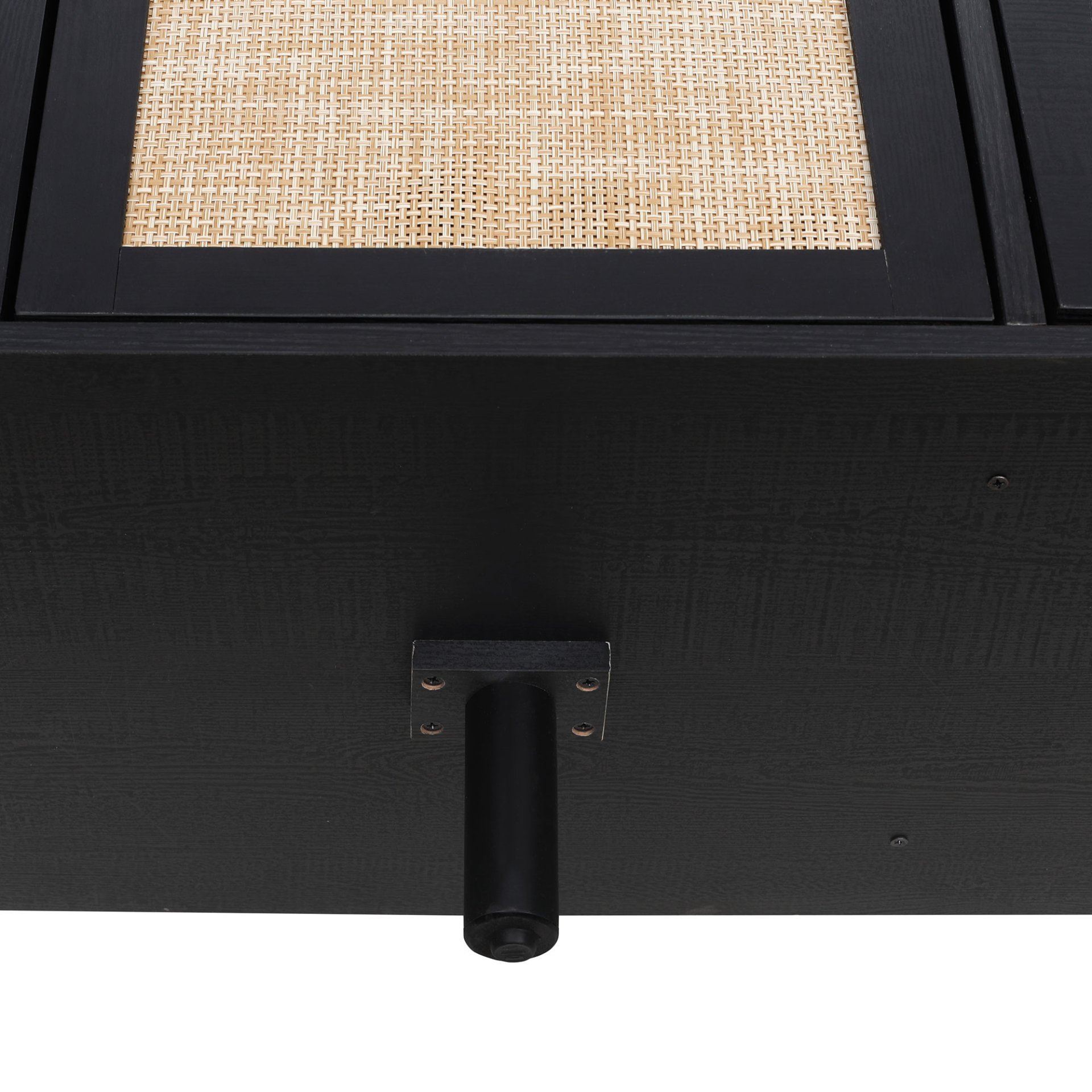 2 Door, 3 Drawer Cabinet, Suitable For Bedroom - Black - Image 17