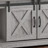 TV Stand, Console, Media Entertainment Center, Storage Cabinet, Transitional - Gray - Image 2