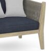 Cayman - Outdoor Conversation Chair - Slate Gray - Image 8