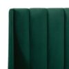 Aspen - King Vertical Tufted Modern Headboard Platform Bed Set - Evergreen - Image 3