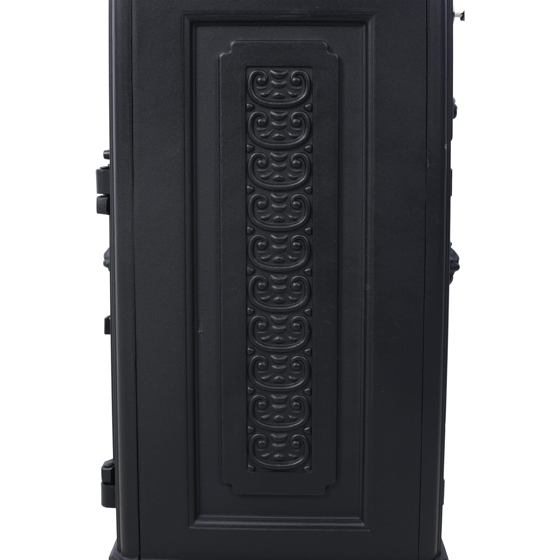 Mailboxs Residential Large Capacity Letter Box Aluminum Outdoor Rainproof Postbox Statue - Black - Image 14
