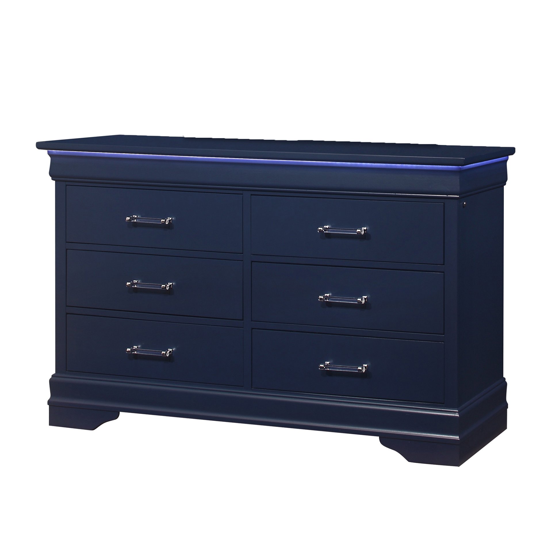 Charlston - Dresser With LED - Blue - Image 6