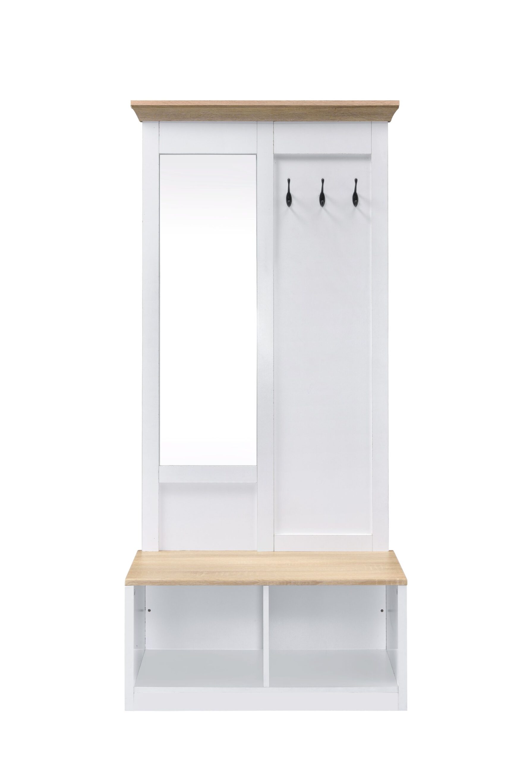 Melati - Hall Tree - Light Oak / White - Image 3