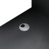 Modern 48" Freestanding Bathroom Vanity With White Resin Sink & Soft Close Cabinet Doors - Khaki - Image 19