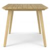 Kona - Outdoor Dining Table - Light Teak - Image 3