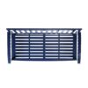 Farmhouse Style Loja Bench Indoor / Outdoor Acacia Wood - Blue - Image 8