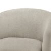 Ardena - Modern Sea Oat Swivel Barrel Chair - Beige - Image 4