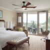 Modern Ceiling Fan With 3 Color Dimmable 5 ABS Blades Remote Control Reversible DC Motor With LED Light - Black - Image 6