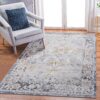 Payas - 5' X 7' Traditional Area Rug - Ivory / Gray - Image 2