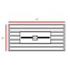 Outdoor Fire Pit Table With Lid & High-Quality Materials - Black - Image 3