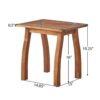 Kinesis - Outdoor Side Table With Slatted Top And Wood Frame - Teak - Image 3