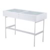 Emery - Contemporary Console Table - White - Image 4