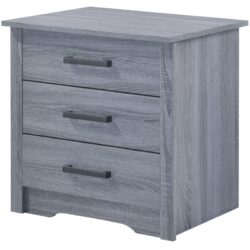 Contemporary Nightstand - Gray