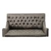 Nurturing - Upholstered Loveseat With Wing Back And Diamond Tufting - Gray - Image 6