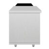Modern Stylish TV Stand TV Cabinet For 80" TV - White / Black - Image 7