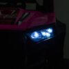 12V7A*1 30W*4 Four-Wheel Drive Leather Seat One Button Start, Forward And Backward, High And Low Speed, Music, Front Light, Power Display, Two Doors Can Open, 2.4G R / C, Seat Belt Four Wheel Absorber - Pink - Image 27