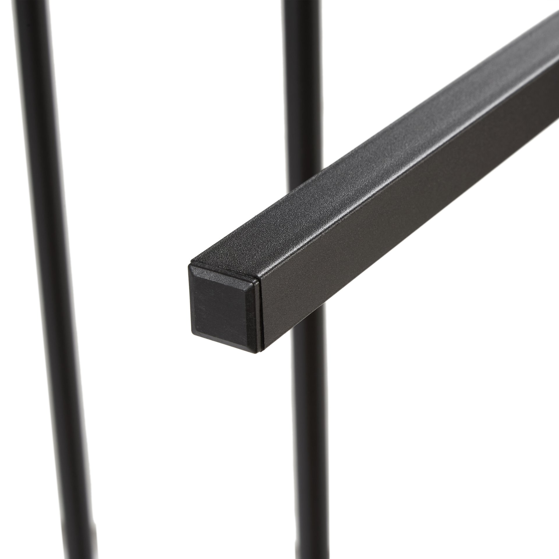 Full Size Metal Platform Bed Frame With Wooden Headboard And Footboard With USB Liner, LED Lights, No Box Spring Needed, Large Under Bed Storage - Brown - Image 4