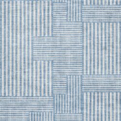 Macau - Non - Slip Accent Rug - Light Blue / Silver