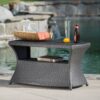 Berkeley - Chaise Lounge Side Table - Gray - Image 2