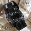 Massage Chair Recliner With Zero Gravity, Full Body Air Pressure - Black - Image 7